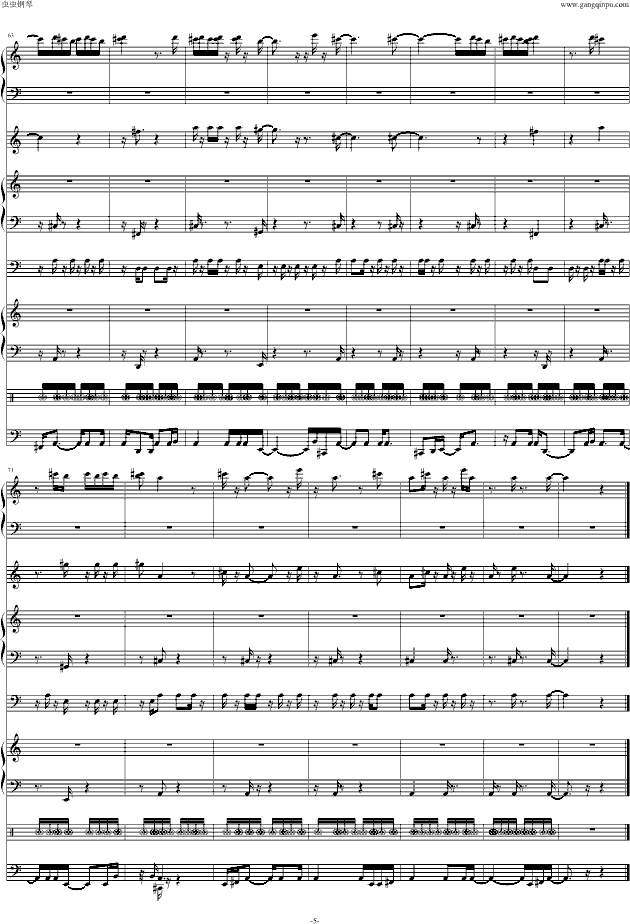 曲谱大全下载_初学者钢琴曲谱大全(2)