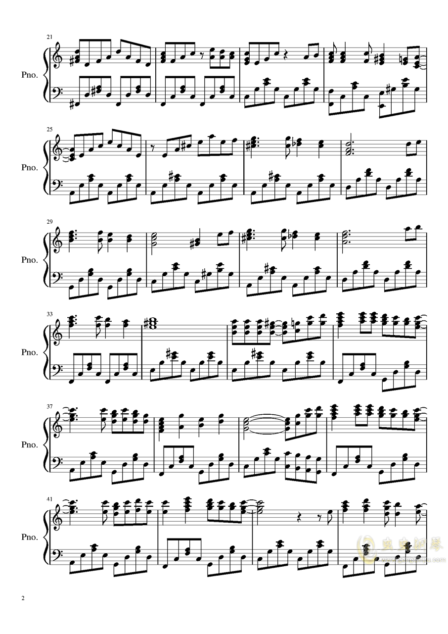 名侦探柯南所有插曲曲谱_名侦探柯南钢琴曲谱(5)