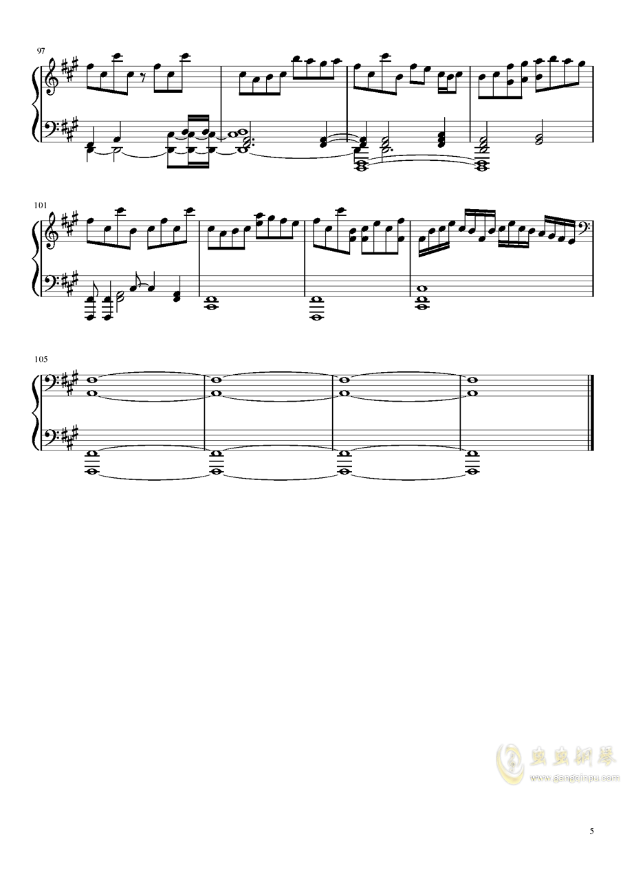 全部的曲谱_光遇千本樱全部曲谱(4)