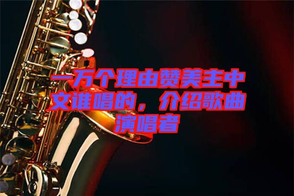 一万个理由赞美主中文谁唱的，介绍歌曲演唱者