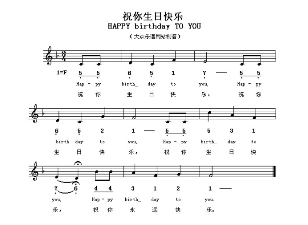 钢琴曲谱简单 初学