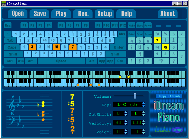 iDreamPiano模拟钢琴