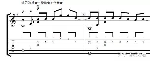 吉他曲指弹很火的_指弹吉他曲_吉他曲指弹谱