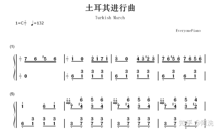 钢琴曲谱简单数字简谱_简单钢琴曲谱_钢琴曲谱简单初学