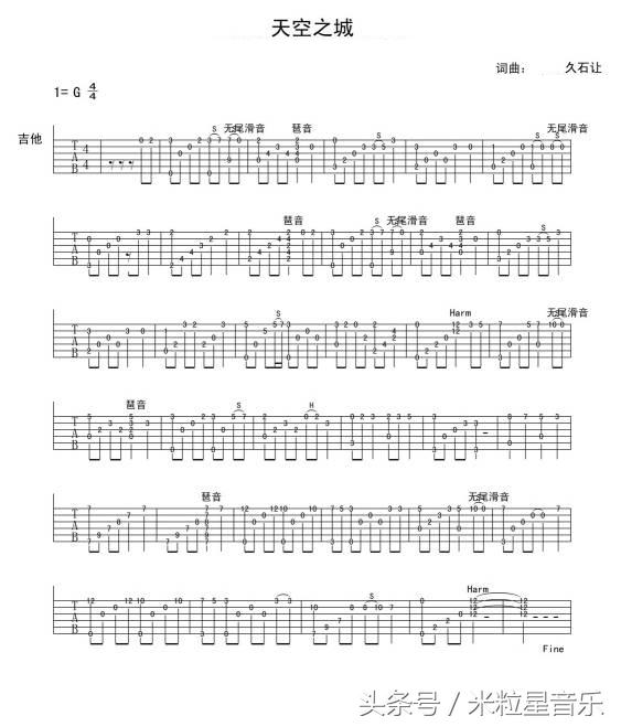 吉他初学者必会的10首简单吉他谱！