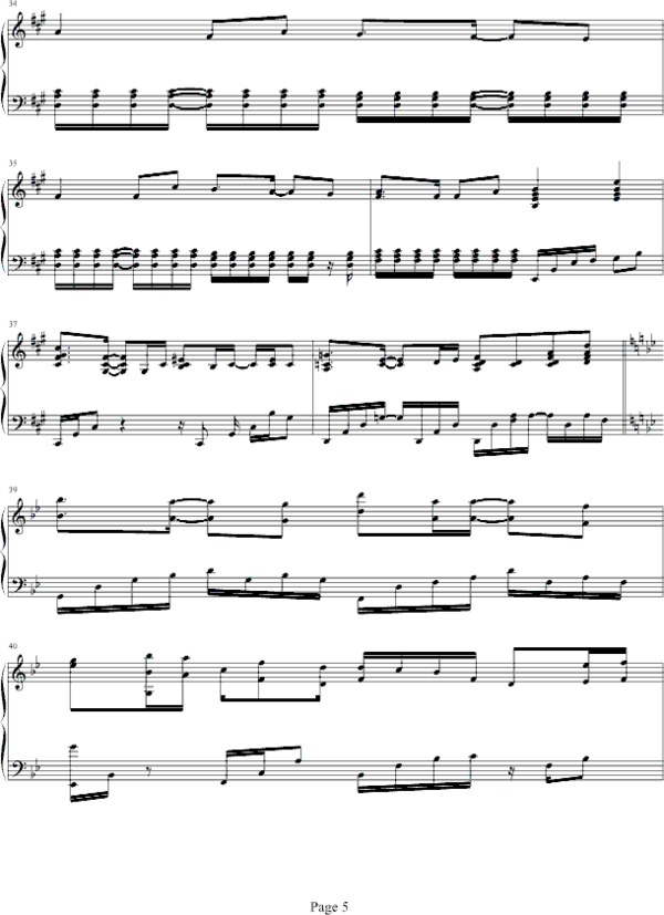 钢琴谱子流行歌曲_钢琴谱子入门基础知识_钢琴谱子