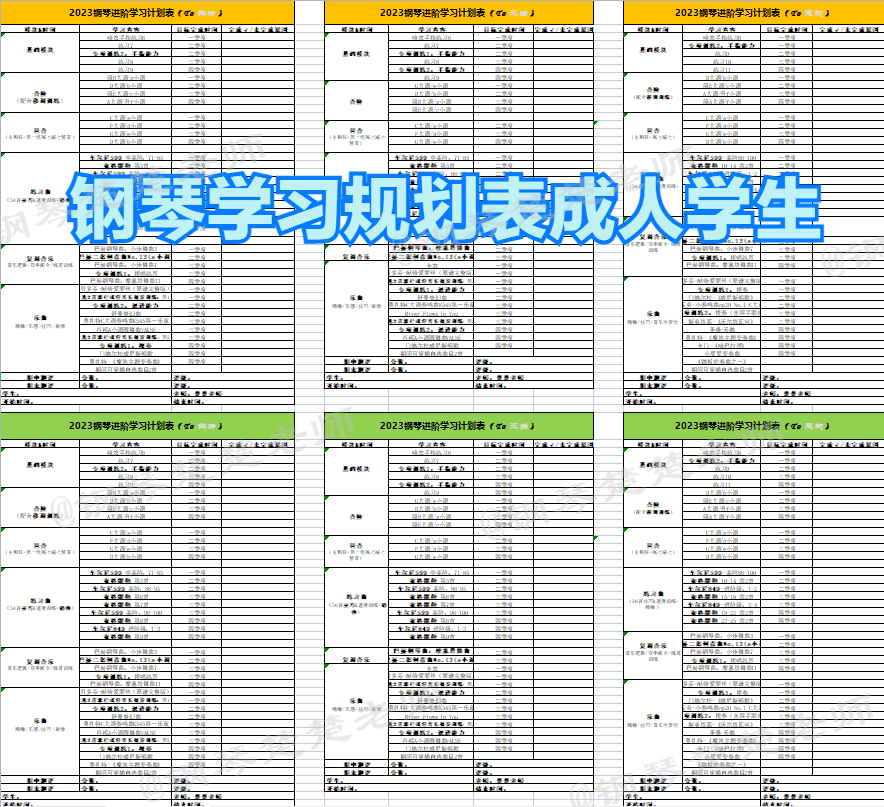 学钢琴竟没有入门-基础-进阶的目标？！该如何设定？