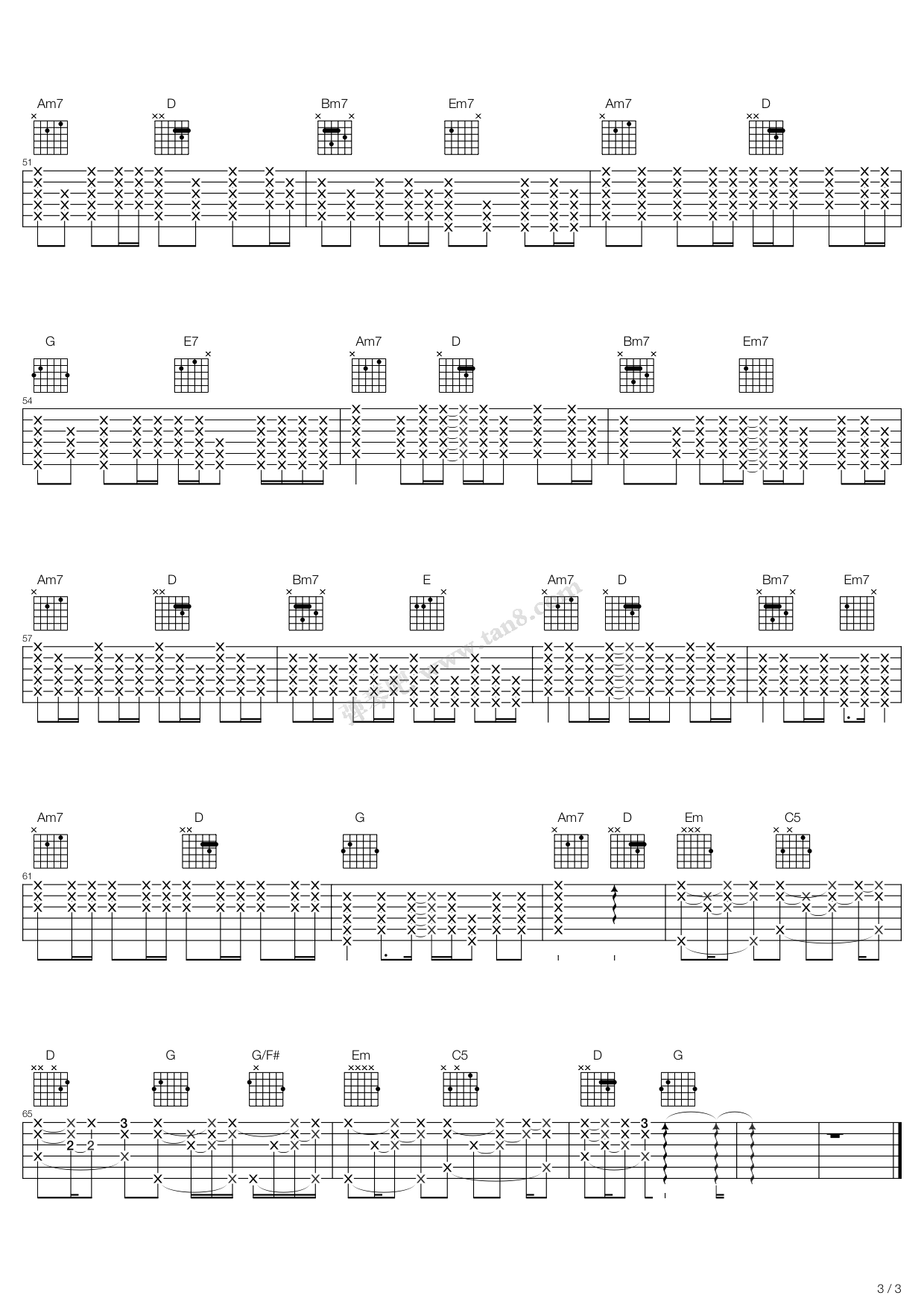 风向仪吉他谱-3