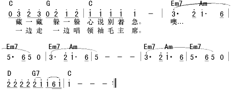 新长征路上的摇滚吉他谱-2