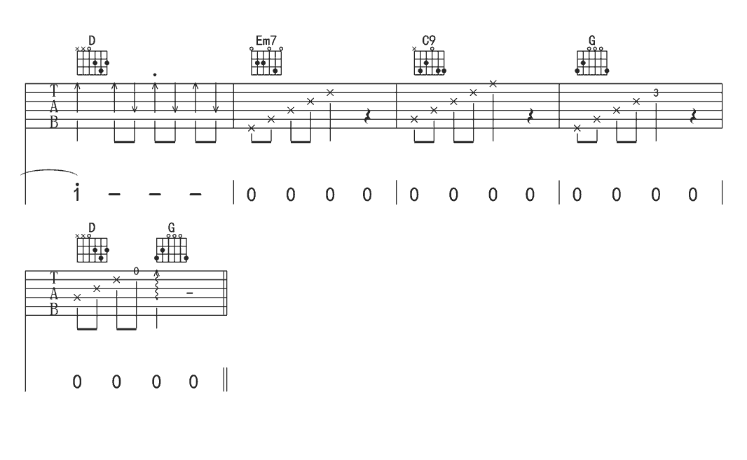 精彩才刚刚开始吉他谱-7